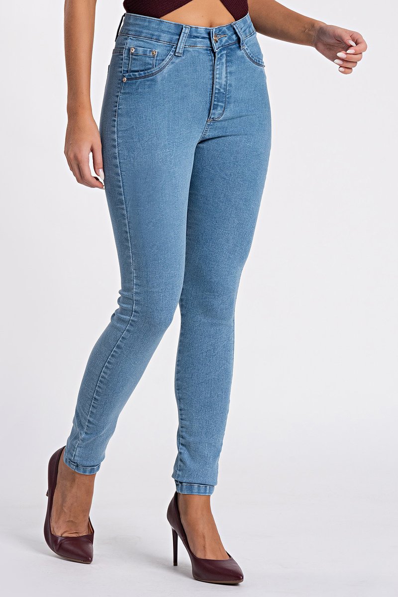 Calça Jeans Skinny Adela Estilo Moderno e Confortável