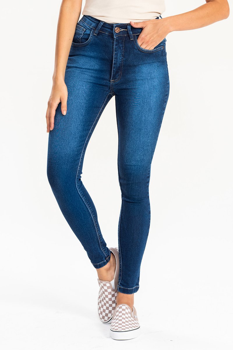 Calça Jeans Skinny Zoe